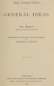 The evolution of general ideas