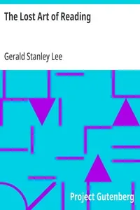 The Lost Art of Reading