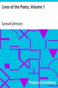 Lives of the Poets, Volume 1