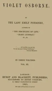 Violet Osborne, Volume 3 (of 3)