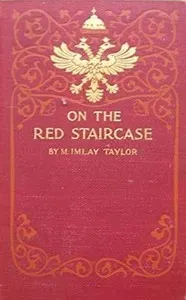 On the red staircase