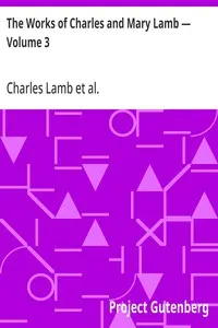 The Works of Charles and Mary Lamb — Volume 3: Books for Children