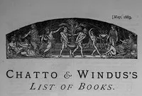 Chatto & Windus's List of Books, May 1883