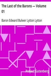 The Last of the Barons — Volume 01