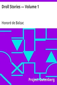 Droll Stories — Volume 1