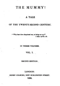 The Mummy! A Tale of the Twenty-Second Century
