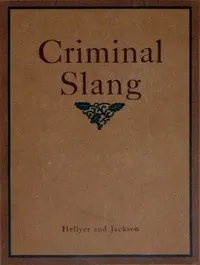 A vocabulary of criminal slang: with some examples of common usages