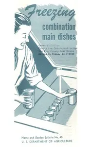 Freezing Combination Main Dishes