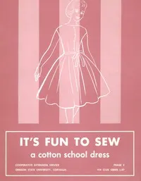 It's Fun to Sew a Cotton School Dress