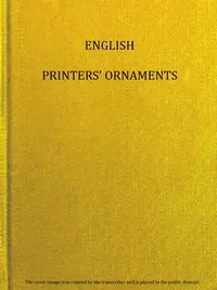English printers' ornaments