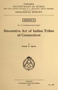 Decorative Art of Indian Tribes of Connecticut