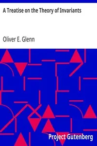 A Treatise on the Theory of Invariants