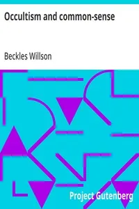 Occultism and common-sense