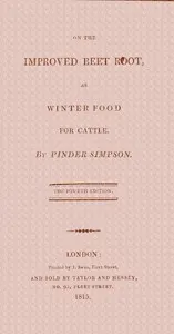 On the improved beet root, as winter food for cattle