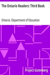 The Ontario Readers: Third Book