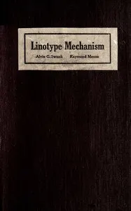 Linotype mechanism