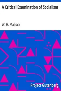 A Critical Examination of Socialism