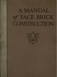 A manual of face brick construction