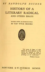 History of a literary radical, and other essays