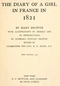 The Diary of a Girl in France in 1821