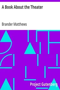 A Book About the Theater