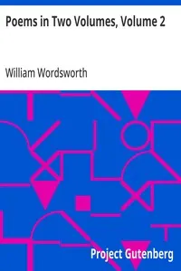 Poems in Two Volumes, Volume 2