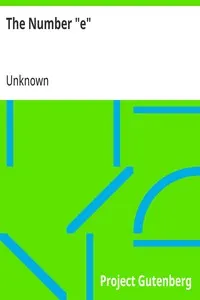 The Number "e"