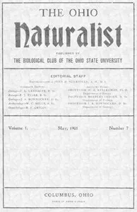 The Ohio Naturalist, Vol. I, No. 7, May, 1901