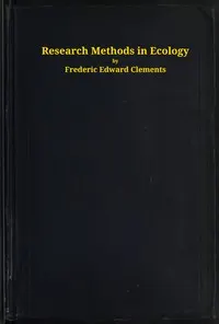 Research methods in ecology