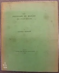 The Fountain of Maribo, and Other Ballads