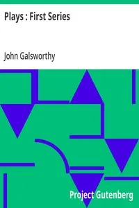 Plays: First Series