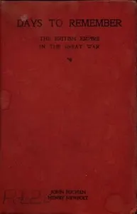 Days to Remember: The British Empire in the Great War
