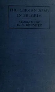 The German Army in Belgium, the White Book of May 1915
