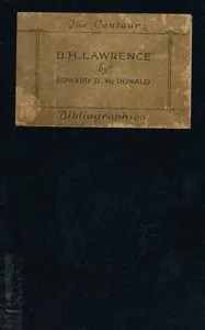 A bibliography of the writings of D. H. Lawrence