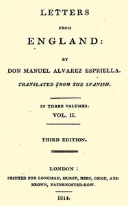 Letters from England, Volume 2 (of 3)
