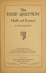 The Food Question: Health and Economy