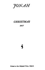 Jonah: Christmas 1917