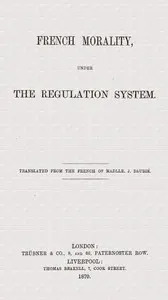 French morality, under the regulation system