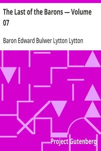 The Last of the Barons — Volume 07