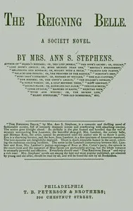 The reigning belle: A society novel