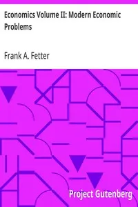 Economics Volume II: Modern Economic Problems