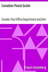 Canadian Postal Guide