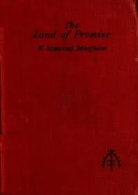 The Land of Promise: A Comedy in Four Acts