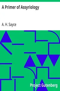 A Primer of Assyriology