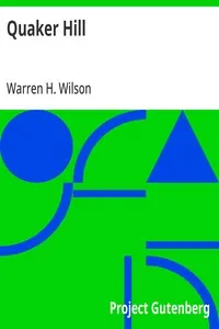 Quaker Hill: A Sociological Study