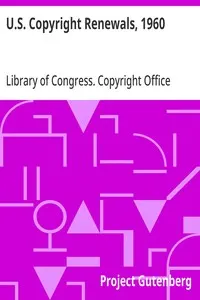 Copyright Renewals 1960
