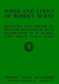 Songs and lyrics of Robert Burns