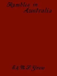 Rambles in Australia