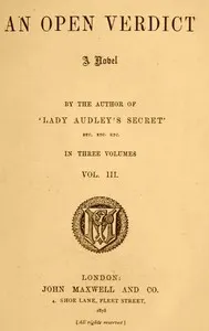 An open verdict : $b a novel, volume 3 (of 3)