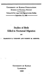 Studies of Birds Killed in Nocturnal Migration